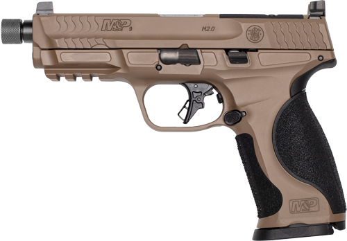 Smith & Wesson M&P9 M2.0 Metal Pistol, 9mm, 4.625-Inch, Threaded, FDE