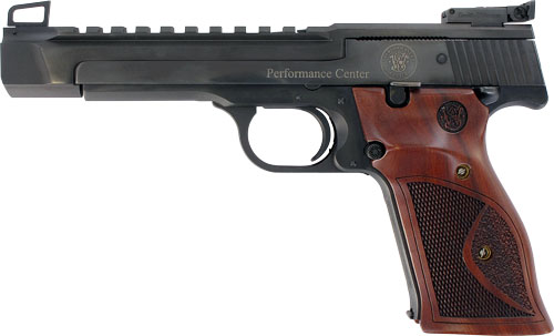 Smith & Wesson Model 41 Pistol, .22 LR, 5.5-Inch Barrel, Wood Grip