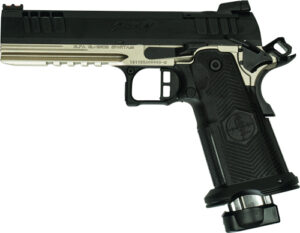 GLFA 1911DS SYNERGY 9MM 5" 20 - SHOT BLK SLIDE PLATINUM FRAME - additional view