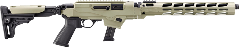 G19143.jpg RUGER PC CARBINE 9MM 17-SHOT - DESERT VERDE CERAKOTE THREADED
