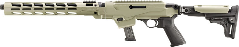 G19143 LEFT.jpg RUGER PC CARBINE 9MM 17-SHOT - DESERT VERDE CERAKOTE THREADED - additional view