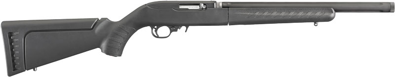 Ruger 10/22 Takedown Rifle, .22 LR, 16.1-Inch Fluted Barrel, Blued/Synthetic, 10-Round