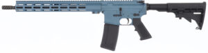 GLFA AR15 RIFLE 223 WYLDE - 16" NIT BBL BLUE TITANIUM - additional view