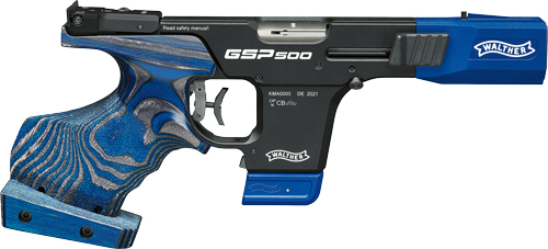 Walther GSP500 Free Pistol, .32 S&W, 4.85-Inch, Right-Hand, 6-Round