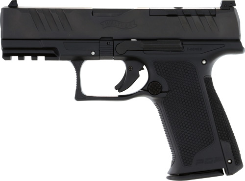 Walther PDP F Pistol, 9mm, Optic Ready, Black, 10-Shot