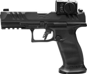 WALTHER PDP PRO ACRO INSTALLED - 9MM 4.5" 18-SHOT BLACK FRAME - additional view