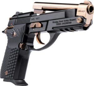 GIRSAN MC14T COLORWAY 380ACP - G10 13RDS ROSE GOLD/GLOSS BLK - additional view