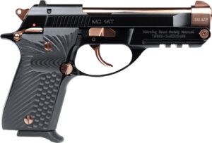 GIRSAN MC14T COLORWAY 380ACP - G10 13RDS ROSE GOLD/GLOSS BLK - additional view
