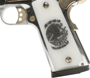 GIRSAN MC1911S LIBERADORE II - 45ACP CHROME/GOLD ENGRAVED 8RD - additional view