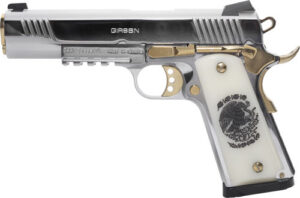 GIRSAN MC1911S LIBERADORE II - 45ACP CHROME/GOLD ENGRAVED 8RD - additional view