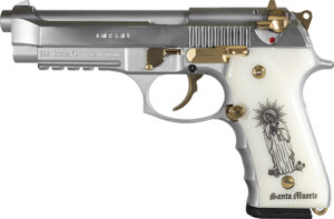 GIRSAN REGARD LIBERADORE 9MM - GOLD/CHROME ENGRAVED 18-SHOT - additional view