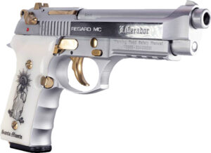 GIRSAN REGARD LIBERADORE 9MM - GOLD/CHROME ENGRAVED 18-SHOT - additional view