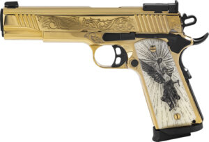 GIRSAN MC1911 DELUXE GOLD GOVT - 38 SUPER 10RD ENGRAVED - additional view