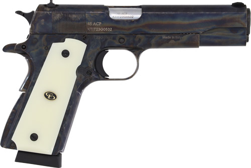 Chiappa 1911 Field Pistol, .45 ACP, Case Colored, Ivory Grip