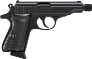 WALTHER PP SD 32ACP BLACK 8RD - THREADED BARREL BLACK GRIPS - additional view