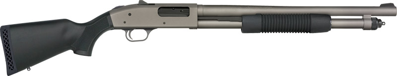 Mossberg 590A1 Shotgun, 12 Gauge, 18.5-Inch, Grey Cerakote