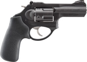 Ruger LCRx Revolver, 9mm, 3-Inch Barrel, Matte Black, Hogue Tamer Grip, 5-Shot - view 2