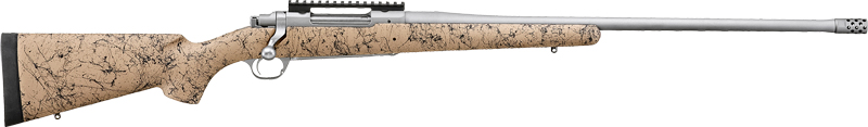Ruger Hawkeye Featherweight Hunter Rifle, 7mm PRC, Stainless 24-inch, 3-Round