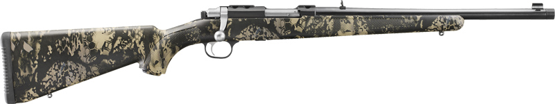G7427 1.jpg RUGER 77/44 44REM MAGNUM - BLUE SYN W/RINGS THREADED