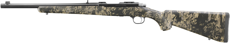 G7427 LEFT.jpg RUGER 77/44 44REM MAGNUM - BLUE SYN W/RINGS THREADED - additional view