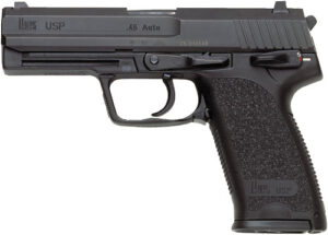 HK USP45 V1 Pistol, .45 ACP, DA/SA, Black, 12-Round
