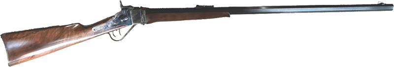Cimarron 1874 Sharps Deluxe Rifle .45-70 32-inch Case Colored Octagon