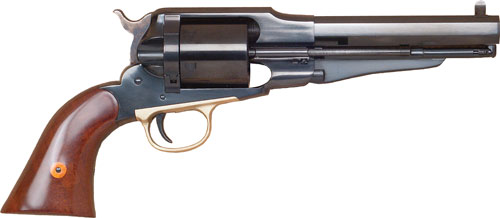 Cimarron 1858 New Model Army Revolver, .45 Colt, 5.5-Inch Barrel, Case Colored