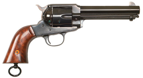Cimarron 1890 Remington Revolver, .45 Long Colt, 5.5-Inch, Blued/Walnut, 6-Shot