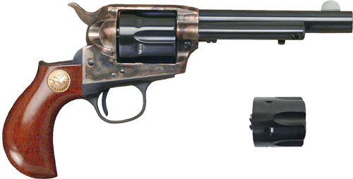 Cimarron Lightning Revolver, .32-20 Winchester, 4.75-Inch, Birdshead Grip