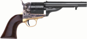 CIMARRON 1872 OPEN TOP NAVY - 38SP 5.5" FS CC/BLUED WALNUT