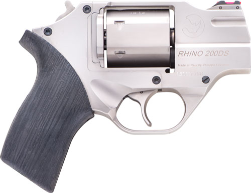 Chiappa Rhino 200DS Revolver, .357 Magnum, 2-Inch Barrel, Chrome, with Holster, 6-Shot