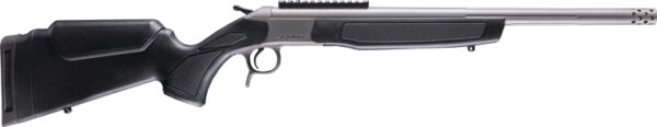 CVA SCOUT TD V3 360 BH 20" - STAINLESS/BLACK SYNTHETIC