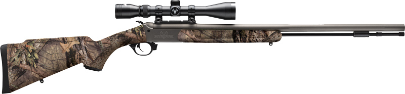 Traditions NitroFire .50 Caliber Muzzleloader with 3-9x40 Scope, Cerakote/Mossy Oak Country