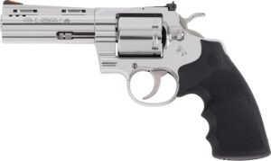 COLT GRIZZLY 357MAG 4.25" 6RD - POLISHED STAINLESS HOGUE GRIPS - additional view