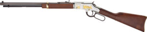 Henry Golden Boy American Construction Tribute Lever-Action Rifle, .22 S/L/LR, 20-Inch Barrel, Engraved, 16-Round - view 2