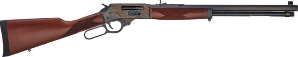 Henry Case Hardened Side Gate Lever-Action Rifle, .30-30 Winchester, 20-Inch Octagon Barrel, Walnut, 5-Round
