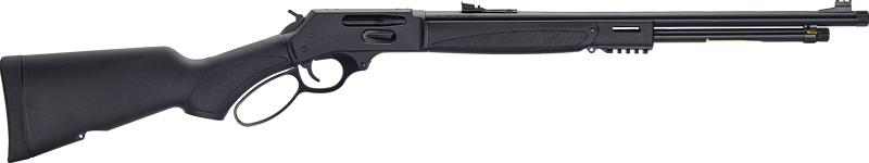 Henry X Model Lever Rifle, .360 Buckhammer, 21.375-Inch, Threaded Black Synthetic