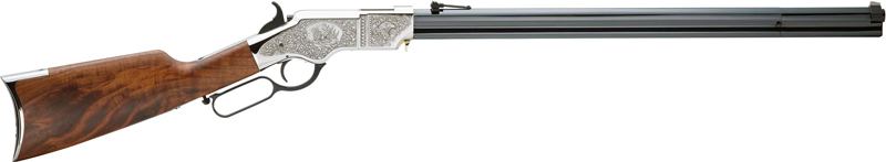 Henry Original Silver Deluxe Rifle .44-40, 24.5-Inch Octagon Barrel, Engraved