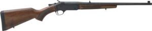 HENRY SINGLE BARREL YOUTH - 243 WIN 20" BLUED WALNUT