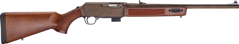 Henry Homesteader Carbine, 9mm Luger, 18.6-Inch Non-Threaded Barrel, M-LOK, Bronze/Walnut