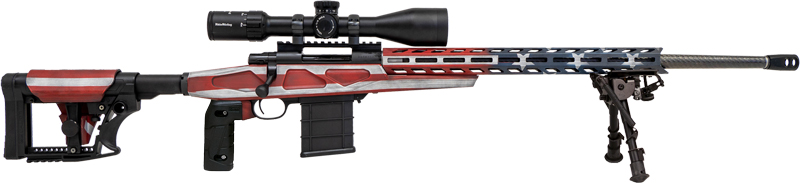 Howa Flag Chassis .308 Win 24-inch Rifle w/ Scope, Threaded