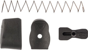 GHOST MOAB MAG EXTENSION FOR - GLOCK 43 PLUS 2 RNDS BLACK