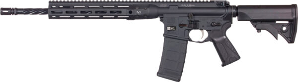 LWRC DI Direct Impingement Rifle, 5.56 NATO, 16.1-Inch, Black, 30-Round