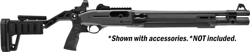 Beretta 1301 Tactical Compact Mod 2 Shotgun, 12 Gauge, 18.5-inch Barrel, Chisel Fixed Stock