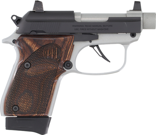 BERETTA 30X TOMCAT 32ACP 2.9" - 8RD INOX BLACK THREADED