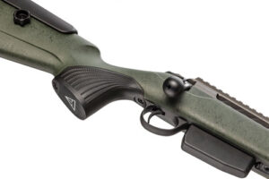 Tikka T3x Super Varmint 6.5 Creedmoor Rifle, Green Stock, Tungsten Cerakote, 5-Round