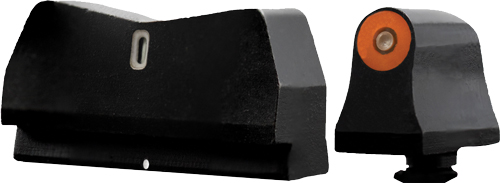 XS DXT2 BIG DOT TRITIUM ORANGE - FOR GLOCK 17-38 SUPP HGHT SET