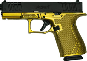 GLFA 19 Striker Pistol, 9mm, Galaxy Gold Frame, 15-Round - view 2