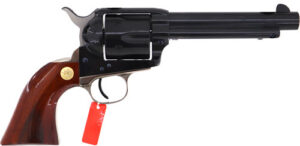 Cimarron Pistoleer Revolver, .45 Long Colt, 5.5-Inch Barrel, Blued/Nickel, 6-Shot - view 2