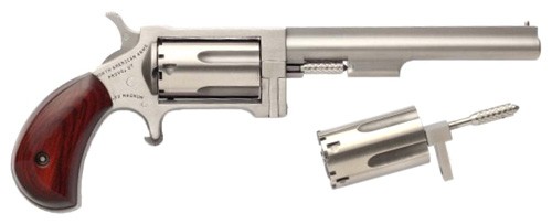 North American Arms Sidewinder Revolver, .22 LR/.22 WMR, 4-Inch Barrel